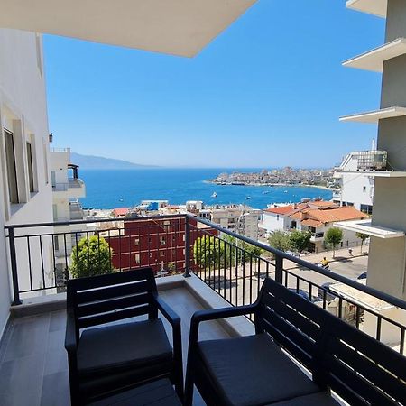 Sea And City View Apartment Sarande Exterior photo